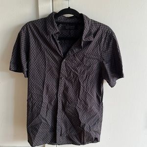 All Saints Short Sleeve Button Down SMALL